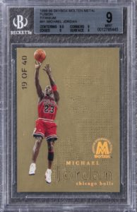 1998 Michael Jordan Skybox Molten Metal #41